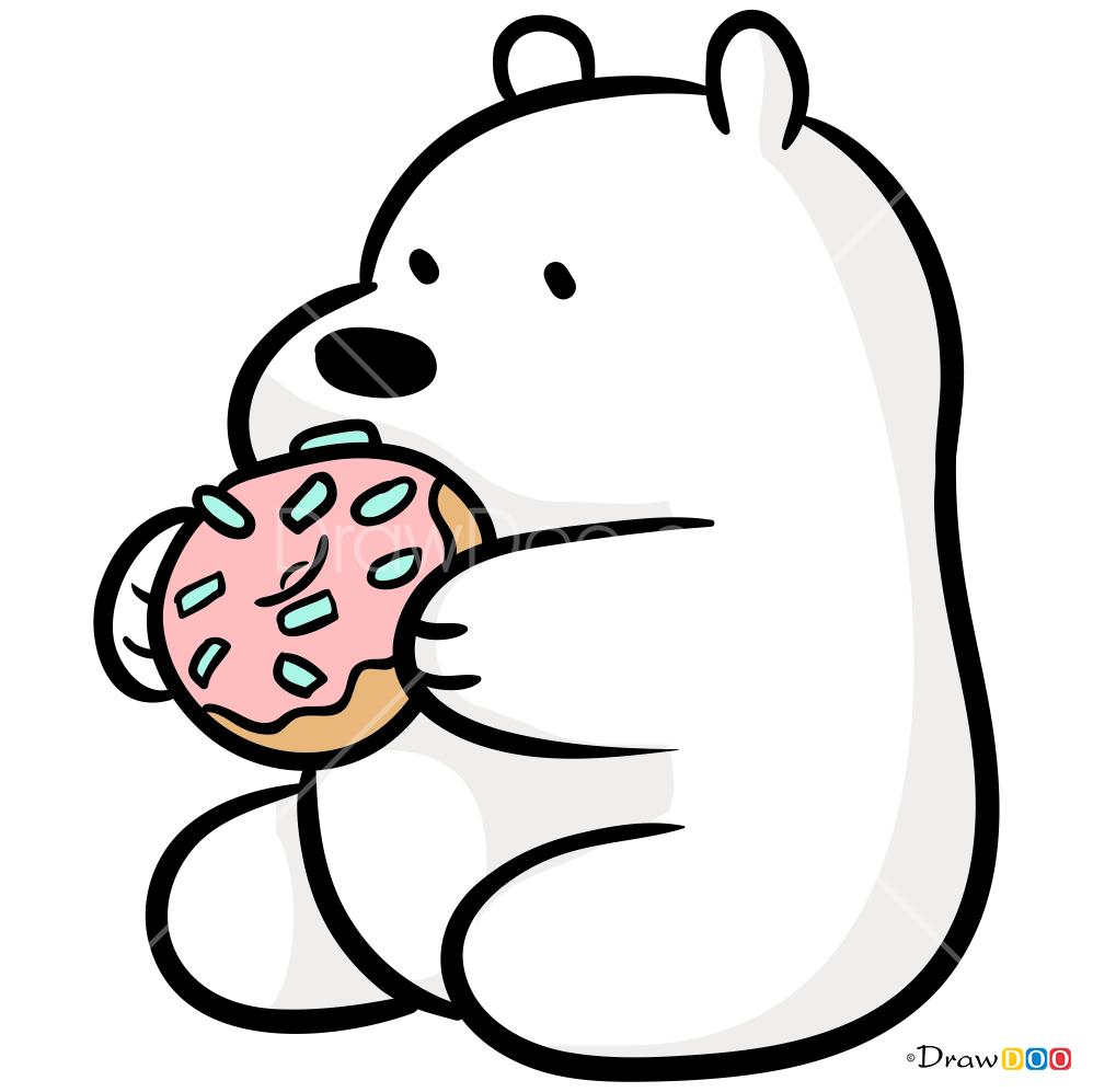 How to Draw Chibi Ice Bear, We Bare Bears